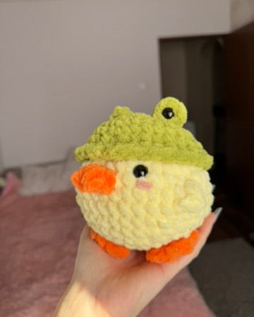 Puișor cu pălărie