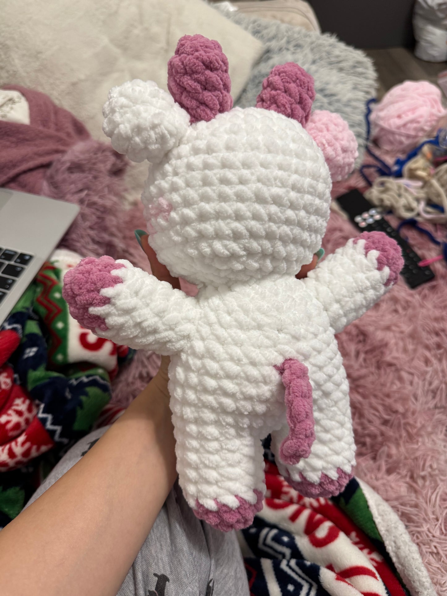 Vacuță cu pete colorate