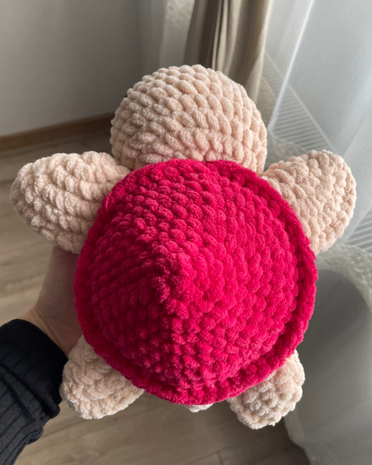 Țestoasă cu carapace colorată