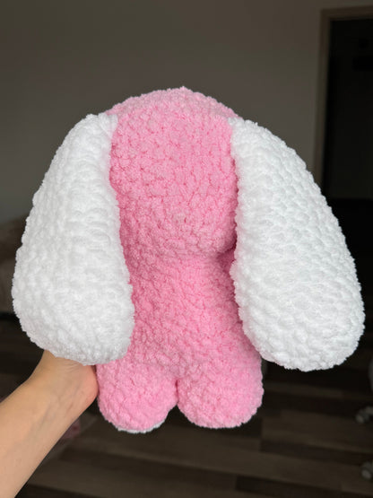 Iepuraș cu salopetă cu glugă