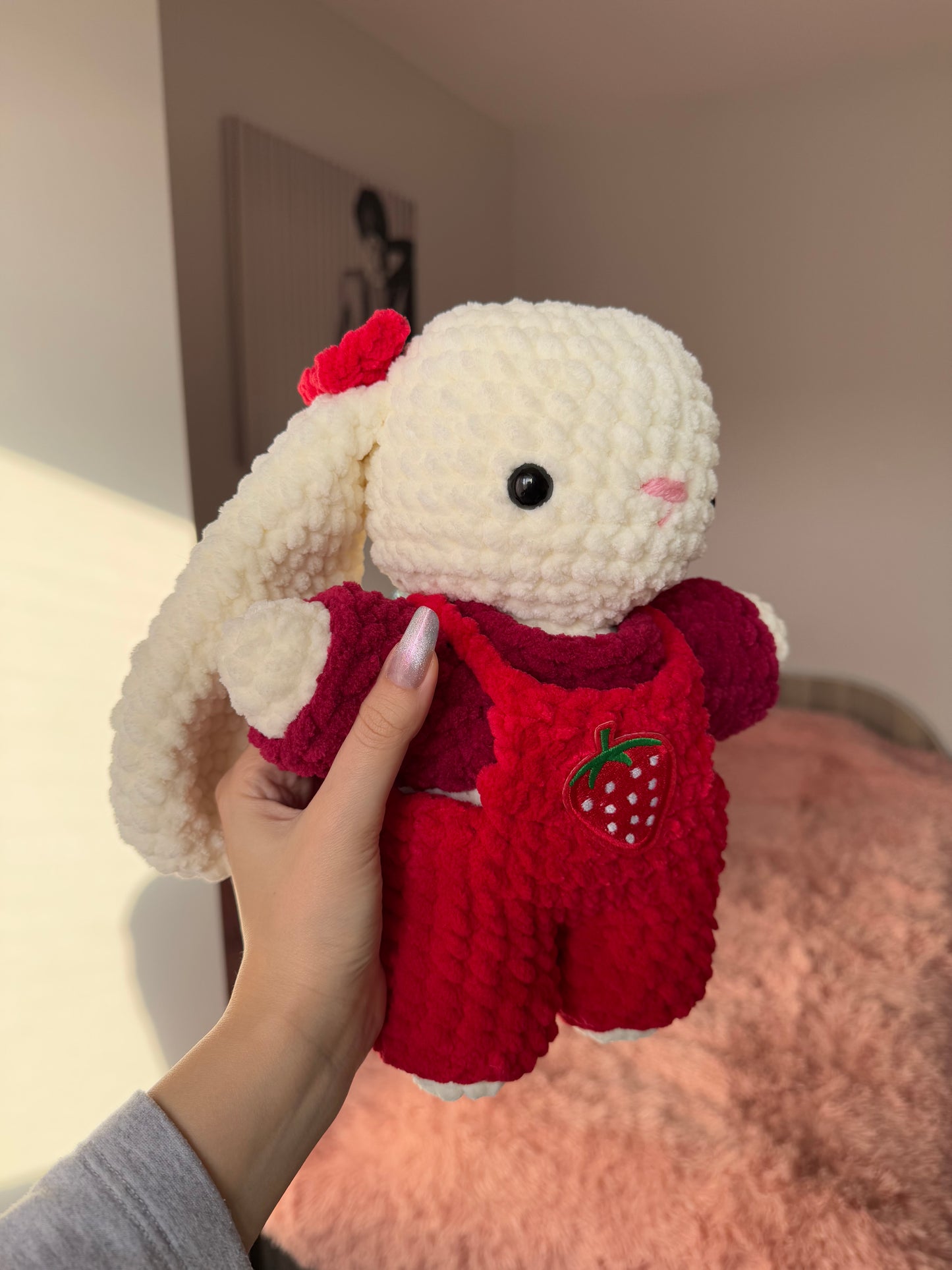 Iepuraș cu salopetă