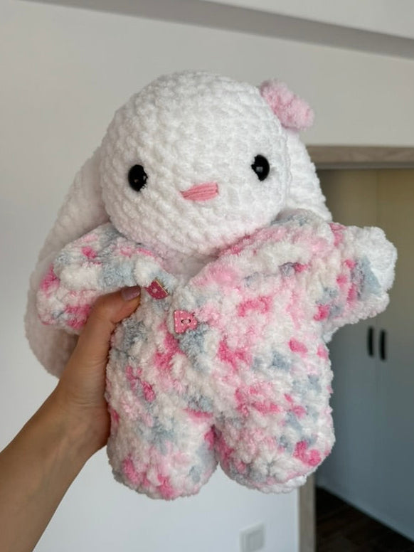 Iepuraș cu salopetă fără glugă