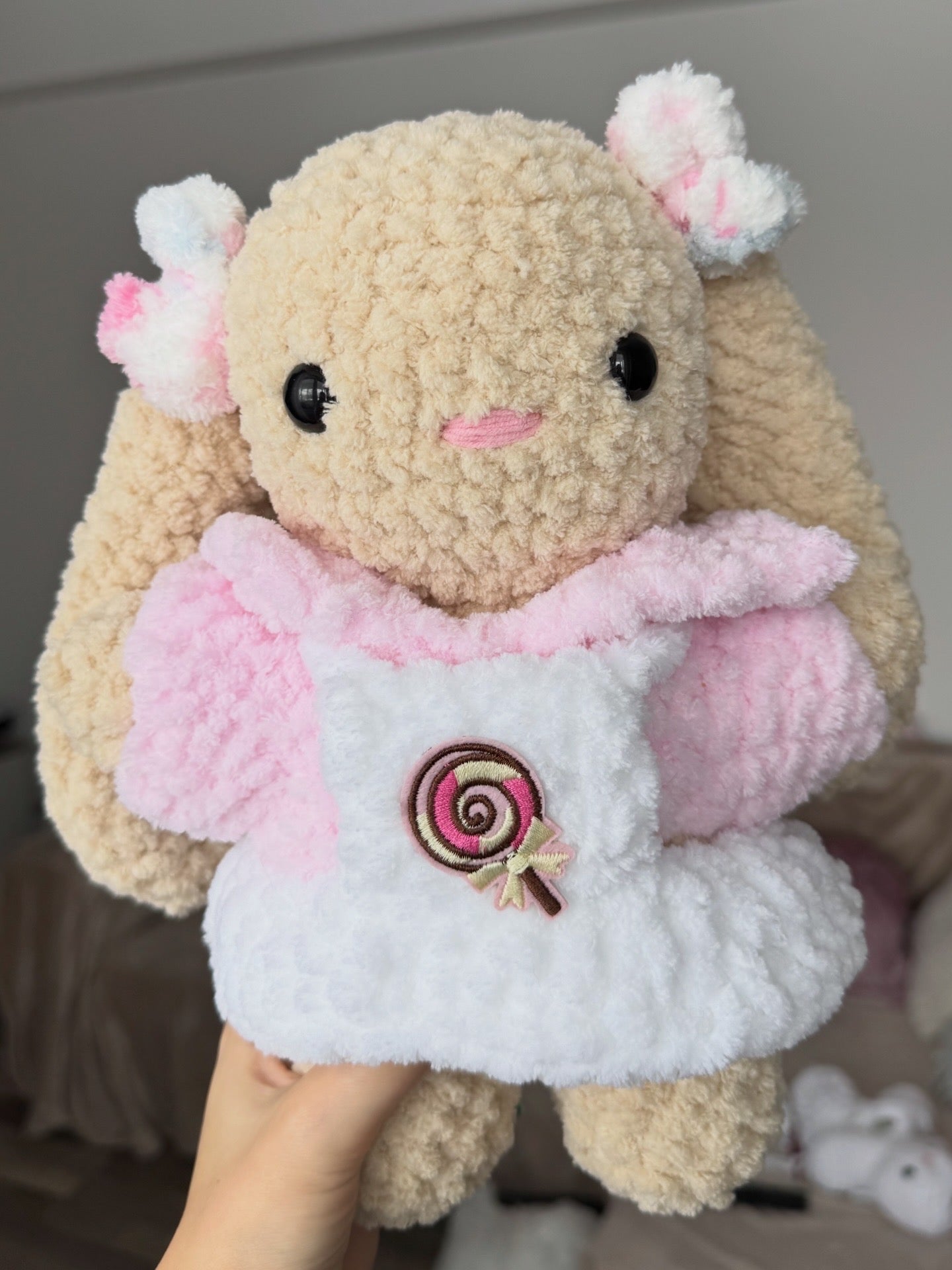 Iepuraș cu rochiță