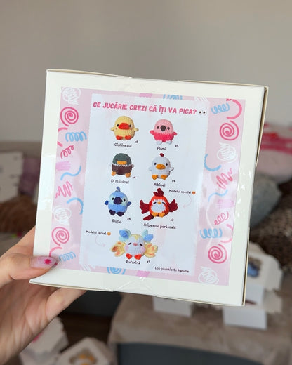 Blind box cu jucării croșetate 🎁