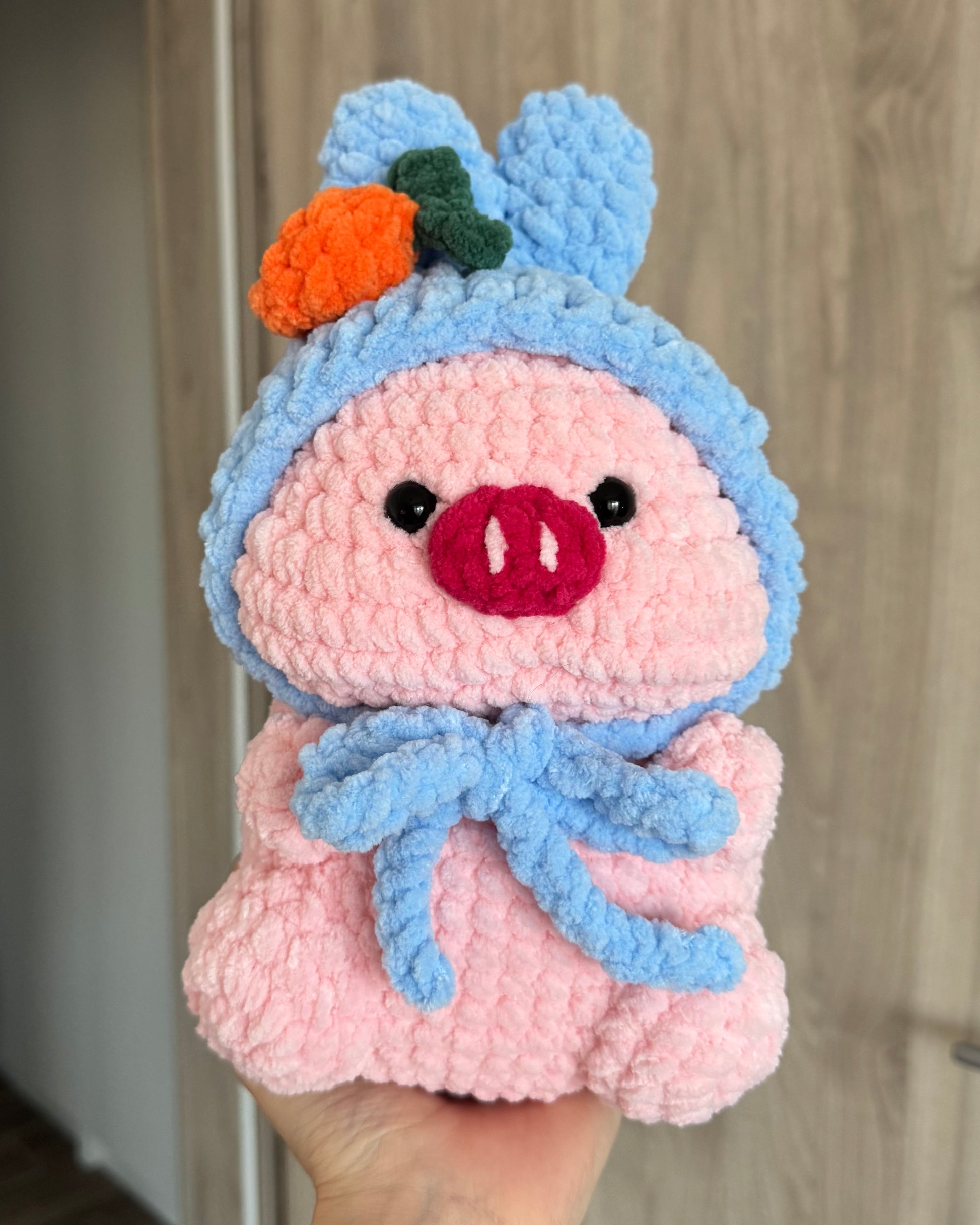 purcelus crosetat handmade amigurumi jucarie copii